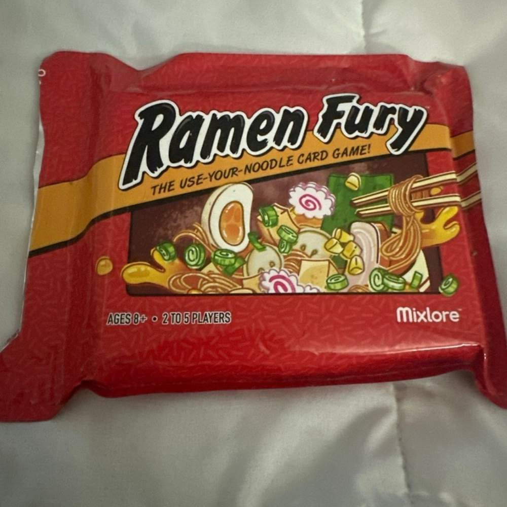 Ramen Fury Card Game - Red